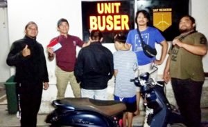 Buser Polres Pangkalpinang Tangkap Dua Pelaku Jambret