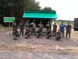 Wujud Nyata Satgas TMMD ke 107 dengan Mandirikan Pos Kamling