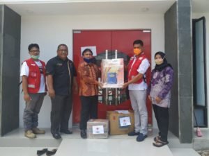 PMI Babel Distribusikan Bantuan Pencegah Covid-19 ke PMI Kabupaten dan Kota