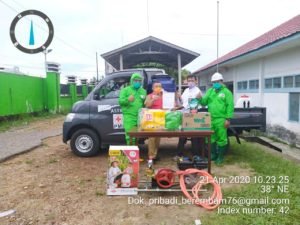 PMI Belitung Terima Bantuan Mobil Beserta Peralatan Semprot Disinfektan