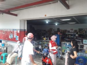 Puasa Kelima, PMI Babel Promosi Kesehatan di Pasar Air Itam
