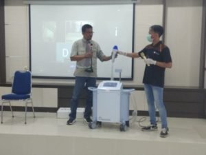 Dr Armayani Rusli Perkenalkan Alat Terapi Kesehatan ESWT