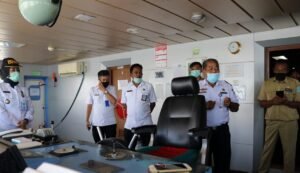 BNNK Bangka Sidak Bagi Penumpang dan Kru Kapal di Pelabuhan Tanjung Gudang