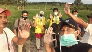 Mahasiswa Stisipol Pahlawan 12 bersama Panwascam Gelar Sosialisasi Pemilih Pemula di Simpang Rimba