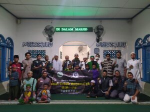 Komunitas Bikers Shubuhan Sungailiat edisi 81 Safari Masjid Mukhlisin di kelurahan Lubuk kelik