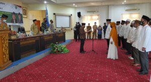 MUI Kota Pangkalpinang dikukuhkan, Molen : Pemkot Siap Bersinergi Bersama MUI