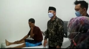 Ketua DPRD Pangkalpinang Abang Hertza Tinjau Rumah Singgah dan Santuni Pasien Tumor