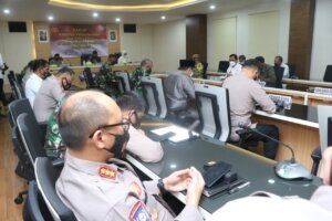 Rapat Koordinasi Kesiapan Pengamanan Idul Fitri 1442 H Dimasa Pandemi Covid-19