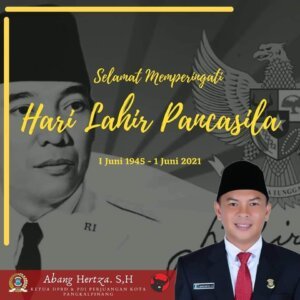 Harlah Pancasila, Pesan Abang Hertza Untuk Kaum Muda: Jangan Tergerus Modernisasi dan Lupa Sejarah.