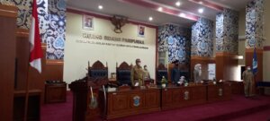 Ketua DPRD Kota Pangkalpinang Pimpin Rapat Paripurna Masa Persidangan III TA 2021