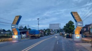 Pintu Gapura Jalan Mentok, Icon Baru Kota Beribu Senyuman