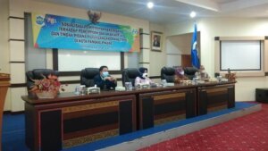 Sekda Buka Sosialisasi Pencegahan Kekerasan Perempuan, Anak dan Perdagangan Orang