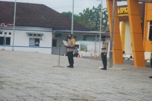 Kapolres Pangkalpinang Pimpin Apel Perdana di Mapolres