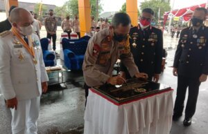 Irjen Pol Drs Anang Syarif Resmikan Gedung SPKT Polres Pangkalpinang