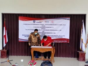 Pemkab Basel Jalin MoU Dengan Bank Mandiri, BNI & PT Pos Indonesia