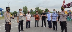Polres Pangkalpinang Gandeng MPC PP Kota Pangkalpinang Gelar Vaksinasi Massal