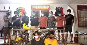 Dua Pelaku Pencurian Pintu Besi Teralis GOR Depati Bahrin Ditangkap Polisi