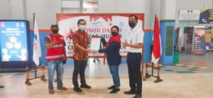 Peduli Sesama, Bersama PMI Babar ASDP Tanjung Kalian Gelar Donor Darah