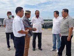 Tinjau Pelabuhan Tanjung Batu Belitung, Ketua Komisi III Adet Mastur : Pelabuhan Pintu Gerbang Perekonomian