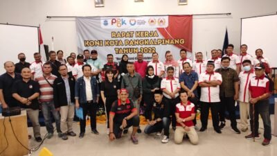 Anggaran Hanya 500 juta, Pengurus Cabor Koni Pangkalpinang Pinta Perhatian Serius Pemerintah dan DPRD