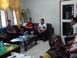 Sekretariat KONI Pangkalpinang Kedatangan Komisi I DPRD Kabupaten Bangka Barat