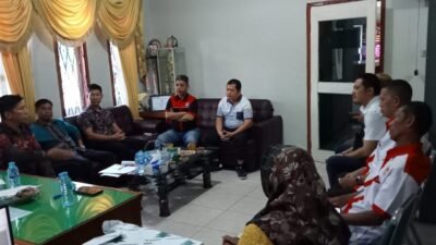 Sekretariat KONI Pangkalpinang Kedatangan Komisi I DPRD Kabupaten Bangka Barat