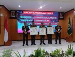 Kinerja Baik, Kejari Basel Dapat 4 Piagam Penghargaan