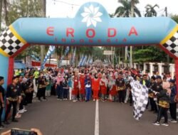 Ribuan Peserta Ikuti Jalan Sehat HUT Korpri ke 51 Pemerintah Kota Pangkalpinang