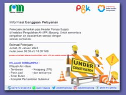 Suplai Air Bersih di Wilayah Air Itam dan Sekitarnya Terganggu, Ini Penyebabnya!