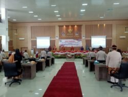 DPRD Gelar Rapat Paripurna Istimewa Peringati Hari Jadi ke-20 Kabupaten Bangka Selatan