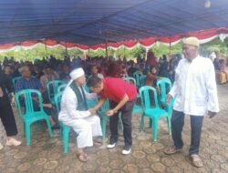 Bupati Basel, Riza Herdavid Sapa Masyarakat Desa Kepoh