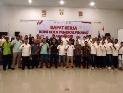 Rakerkot KONI Pangkalpinang Persiapan Menuju Porprov VI Bangka Barat