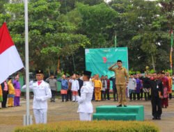 Bupati Bangka Tengah Algafry Pimpin Upacara Peringatan HAB Kemenag RI ke 77