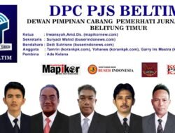 PJS Kabupaten Belitung Timur Resmi Terbentuk, Iwan Gabus Ketua DPC PJS Beltim