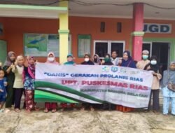 UPT Puskesmas Rias Laksanakan Pelayanan Masyarakat