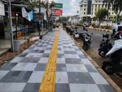 Pekerjaan Trotoar di Ruas Jalan Sudirman Sudah Capai 81,33 Persen, Dadi Optimis Selesai Desember