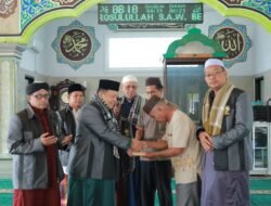 DMI PGK Antar Bantuan Perbaikan Mushola Pesantren ASYYIFA Tanah Bawah Kabupaten Bangka