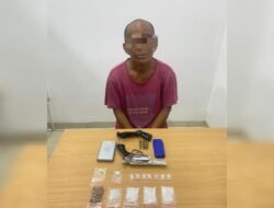 Miliki Senpi Rakitan dan Paket Narkoba, Pria Asal Toboali Diringkus Ditresnarkoba Polda Babel
