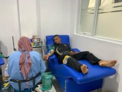 Melalui Program Setetes Darah Untuk Kemanusiaan, Dit Samapta Polda Babel Bantu Masyarakat Yang Membutuhkan