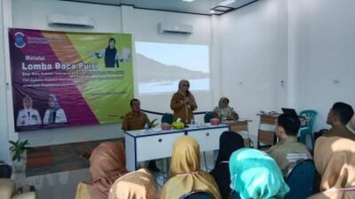 Tingkatkan Kompetensi Guru Bahasa Indonesia, Dinas Perpustakaan dan Kearsipan Kota Pangkalpinang Gelar Lomba Baca Puisi