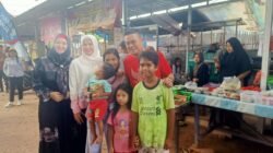 Riza-Debby Kunjungi Lapak Pedagang di Mall UMKM Simpang Lima Toboali
