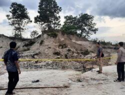 Satu Warga ParitTiga Meninggal Tertimbun Tanah Akibat Dinding Tambang Biji Pasir Timah Longsor