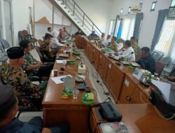DPRD Basel Rapat Bersama TAPD, Ini yang Dibahas