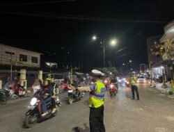 Sebanyak 88 Personil Polres Basel Diturunkan Guna Lakukan Pengamanan Malam Takbiran Idul Adha 1445 Hijriah