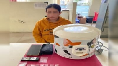 Seorang IRT Di Pangkalpinang Diciduk Usai Simpan Sabu di Dalam Rice Cooker
