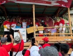 Warga Desa Gadung Antusias Ikuti Gerak Jalan Santai, H Nazomi: Insyaallah Tahun Depan Lebih Meriah Lagi