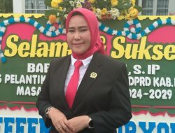 Hj Yusmiati, Istri Calon Bupati Bangka Dilantik Jadi Anggota DPRD Bangka Periode 2024-2029