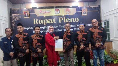 KPU Resmi Tetapkan Mulkan-Ramadian Calon Bupati dan Wakil Bupati Bangka 2024-2029