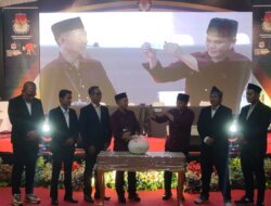 Pleno KPU Bangka, Tetapkan Pasangan Mulkan-Ramadian Dapat Nomor 01