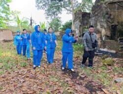 Danlanal Babel, Kolonel Laut (P) Erwin Herdianto Bersama Ketua Jalasenastri Cabang 4 Korcab III Kunjungi Bangunan dan Artefak Bersejarah di Basel